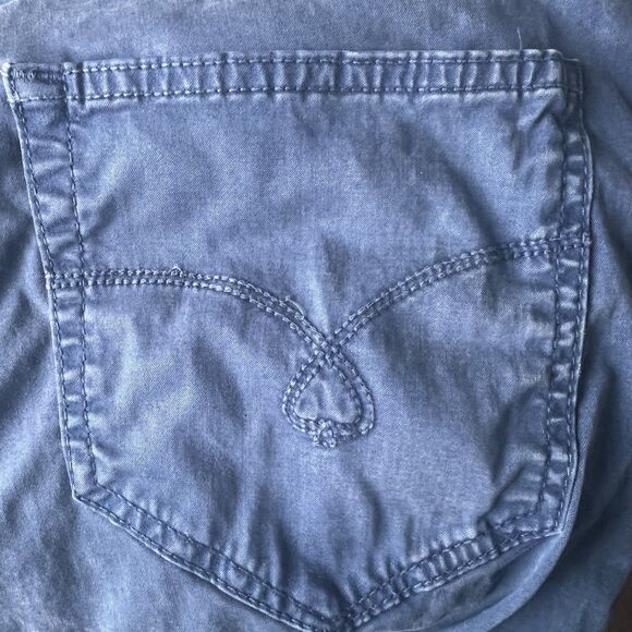 Jack of Spades Jack Straight Leg Denim Jeans Royal Blue Men's 36x34 - Picture 7 of 7